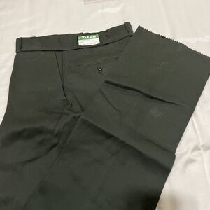 NWT Titan Pants Mens 32 Green Dress Slacks Unhemmed Hem 70s VTG 8850-6